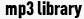 mp3 library