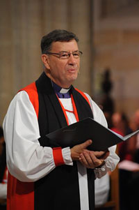 Archbishop Davies (photo Ramon Williams)