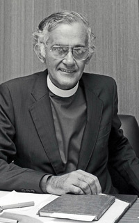 A portrait of Bishop Reid in office (courtesy Ramon Williams, Worldwide Photos)